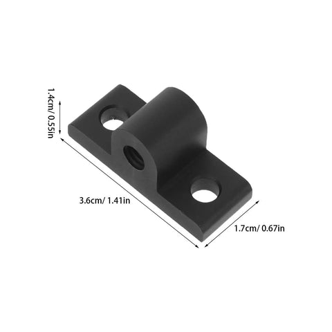 Heavy Duty Aluminum Corner Connector Pack With Caster Mounting Plates For Workbenches Shelving And Furniture Legs, black alloy bracket.