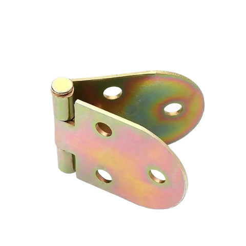 Heavy Duty 180 Degree Metal Folding Tabletop Hinges For Table And Cabinet, Smooth 180 Degree Opening, Galvanized Finish