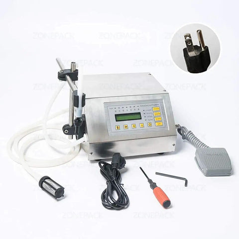 Liquid Filling Machine With Digital Control And LCD Touch Screen Right On Point Fill From 5ml To 3500ml Automatic Counting
