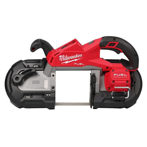 M18 Fuel Deep Cut Band Saw With Powerstate Brushless Motor Delivers 550 SFPM For Heavy Duty Metal Cutting Lightweight Design Reduces Fatigue