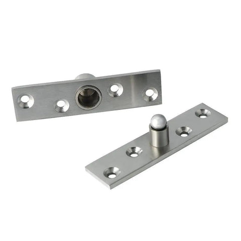 Heavy Duty 360 Degree Cabinet Pivot Hinge Smooth Spinning 304 Stainless Steel secret door fixture with ball bearing.