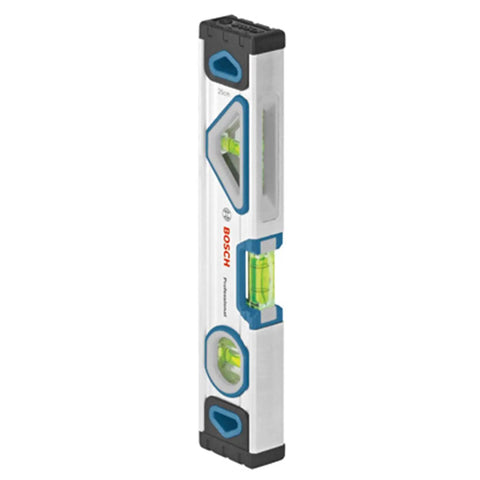 Kickass 10 Inch Precision Spirit Level Featuring Hella Strong Magnets Compact Fit For Fast Layouts Ultra Readable Vials side view
