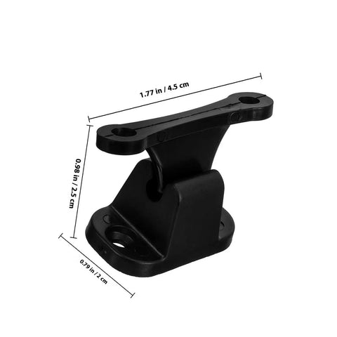 Premium T-Shaped Nylon Trailer Door Catch For Rv Camper And Enclosed Utility Trailers With Heavy Duty Hold Hooks for secure cargo doors.