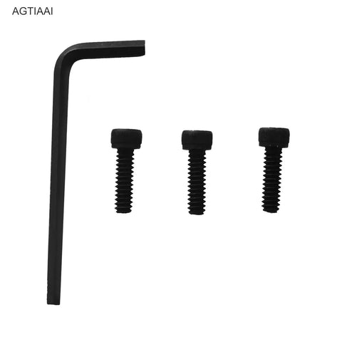 Hex key and screws from Flooring Nailer Rebuild Kit With 105043 Bumper And O Ring Set For MIIIFN MIIIFS And MIII Flooring Nailer Gun