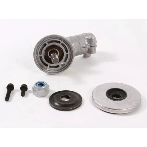 Bevel Gear Head Box Fits Husqvarna Jonsered Redmax Craftsman Poulan AYP Weedeater McCulloch Pro Grade Replacement Part Silver 537333802