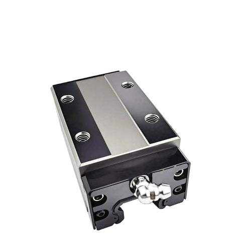 Premium SHS55R And SHS55LR Linear Block Guide Rail Kit 2000mm Rail With Smooth Glide Linear Bearing Slider Close-Up