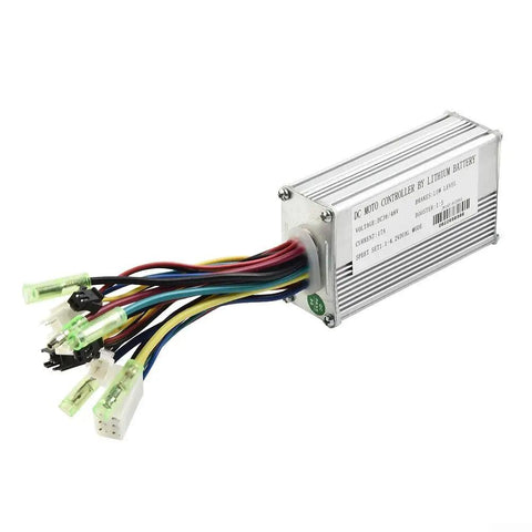 Brushless Motor Controller Sine Wave For E Bike And Electric Scooter 36V 48V 250W 350W High Current 17A With Three Hall Sensors