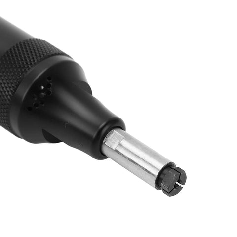 Close-up of Boss Grade Alloy Steel Pneumatic Die Grinder's nozzle, designed for heavy-duty air grinding tasks.