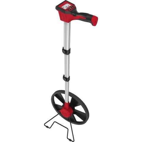 Professional Aluminum Wheel Measuring Gauge 12 Inch, Drop Dead Accurate Suspension Spacing Tool For Grease Monkeys, black red measuring tool.