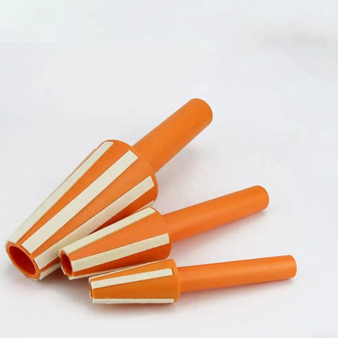 Spindle Cleaning Equipment Kit For CNC Machining Centers BT30 BT40 BT50 showing orange spindle cleaners with wool felt edges