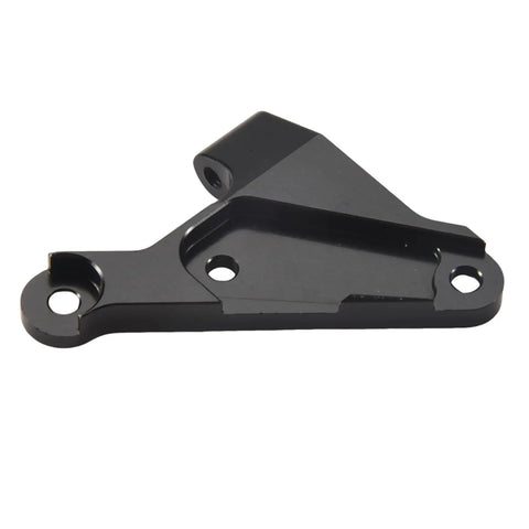 Beefed Up Metal Sway Bar Panhard Mount Upgrade Part For 1/10 RC Crawler SCX10 III AXI03007 AXI231017 Aluminum Alloy Black Finish Built Tough Aluminum Frame Upgrade Kit, black