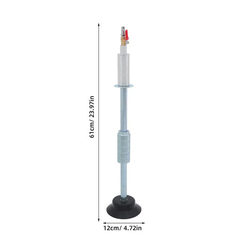 Pneumatic Dent Puller With Slide Hammer 120mm Carbon Steel Auto Body Repair Tool For Quick Easy Car Dent Removal Suction Puller System