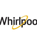 Whirlpool logo for appliance branding, related to W10447925 Range Surface Burner Grate Set OEM Replacement Part gas ranges.