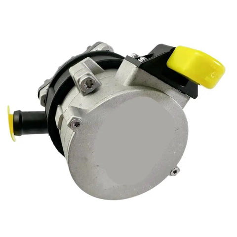High Performance Auxiliary Coolant Water Pump Direct Replacement For 8K0965567 8K0965569 9A796556740 rear view with yellow connector.