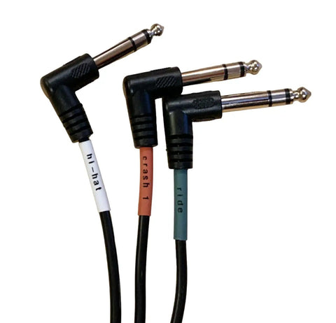 Replacement 25 Pin Cable Snake Harness For Alesis Command Forge Crimson Crimson II Drum Modules With Nickel Plated Plugs