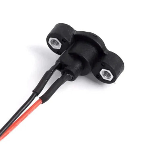 Rugged Electric Scooter Charging Port Connector For ES1 ES2 ES3 ES4 90mm Prewired Cable Easy Replacement Lightweight And Durable