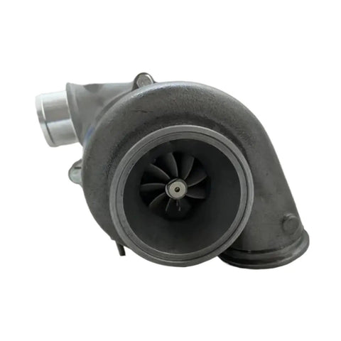 Beefed-Up High Horsepower Turbocharger Kit With Ball Bearing 0.72 AR 0.70 For Racing Cars viewed from front angle