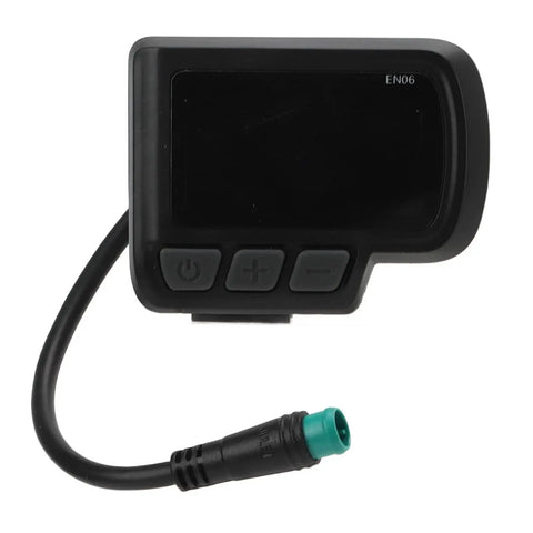 EN06 LCD Bike Display With USB Interface For Electric Bikes Real Time Speed And Power Data Compatible With 24V 36V And 48V Systems