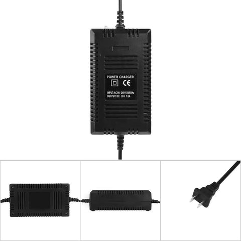 36V Electric Scooter Battery Charger With PWM Fast Charging And Auto Shut Off, Three Stage Smart Charging Delivers Stable Power