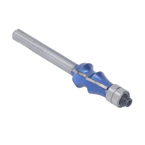 Rock The Shop With This Durable 1/4 Shank Woodworking Router Bit, 1/4in carbide tip for cutting and trimming MDF panels.