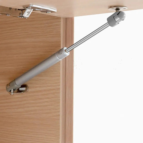 Heavy Duty Gas Strut Cabinet Hinge Lift Support Kit With Soft Open And Close Lid Buffer Telescopic Door Spring 6 Inch