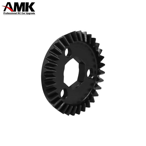 Metal Bevel Gear Set 13T And 23T For One Eighth Scale RC Crawlers Helical Differential Gears CNC Machined Black Oxide