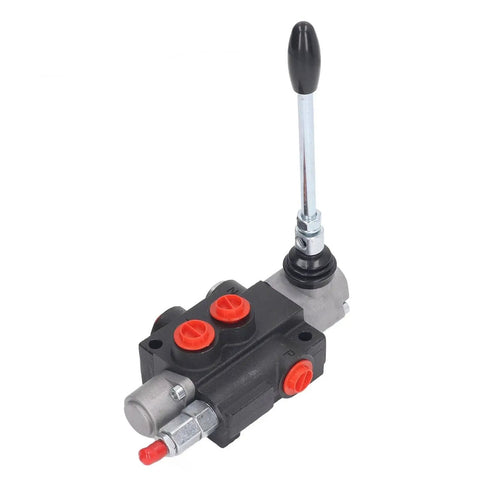 Pro Grade Hydraulic Flow Control Valve Kit 1 Spool Double Acting With Adjustable Relief Bar Control Handle Tractor Accessory