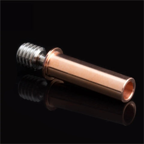 Top Shelf Titanium Bi Metal Heatbreak For Creality Cr 6 Se 3d Printer Hotend Upgrade showing M6 threaded base and dual metal design.