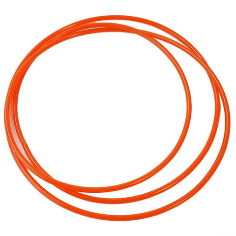 Replacement Belt For Indoor Bike Trainers And Exercise Bikes, 5mm wide, 185cm perimeter, red drive belt for roller systems
