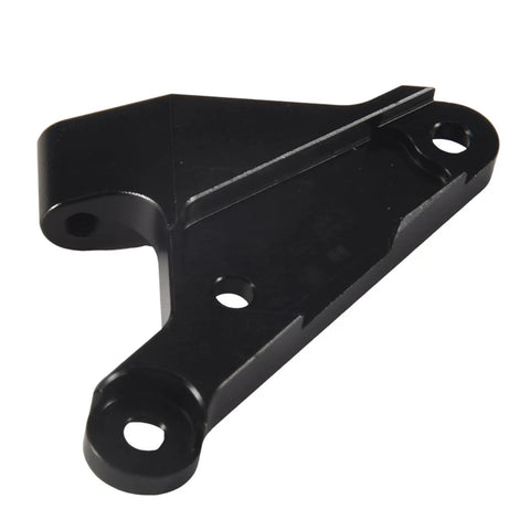 Beefed Up Metal Sway Bar Panhard Mount Upgrade Part For 1/10 RC Crawler SCX10 III AXI03007 AXI231017 Aluminum Alloy Black Finish Built Tough Aluminum Frame Upgrade Kit, black aluminum mount
