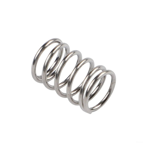 300 Pack Compression Springs Assortment Kit Plus 23 Sizes With Stainless Steel For Auto Repair, DIY Projects And Mechanical Work That Just Hits Different, single spring close-up