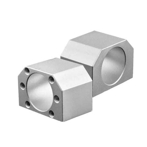 Heavy Duty Sfu2510 Ball Screw With 25mm Diameter And C7 Grade Precision For CNC Machining Projects Including Single Flange BK And BF End Machined Parts.