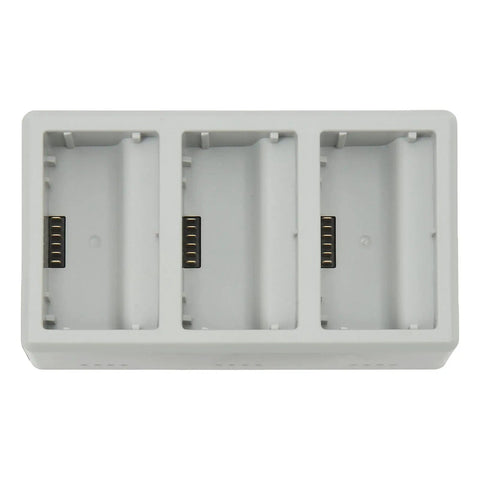 Top view of Fast 3 Port Drone Battery Charger Station With PD Power Delivery Intelligent Safe Charging Hub For Mini 3 Pro And Other Mini Drones