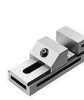 Heavy Duty Bench Pliers Vice With Quick Release V Jaw Clamp For Cnc Milling And Garage Workholding, silver metal design.