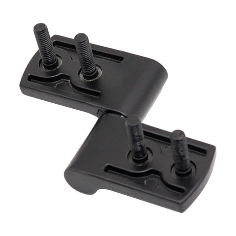 360 Degree Torque Hinges Friction Positioning Hinge For Cabinets And Doors Matte Black Zinc Alloy Industrial Quality