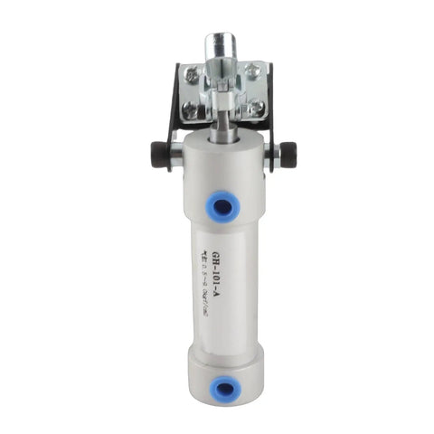 Heavy Duty Iron Air Clamp With G1/8 Interface, Pneumatic Hold Down Cylinder For Industrial Equipment Installation, Mechanical Operations, And Welding Fixtures front view