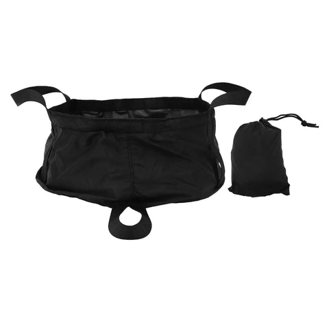 Collapsible Water Bucket For Camping And Outdoor Adventures, Easy Fold 8.5L Wash Basin With Storage Bag, Lightweight Nylon Portable Sink