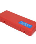 Red storage case for Internal Diameter Dial Indicator Gauge Kit 50 To 100 mm Precision Machined To 0.0005 mm