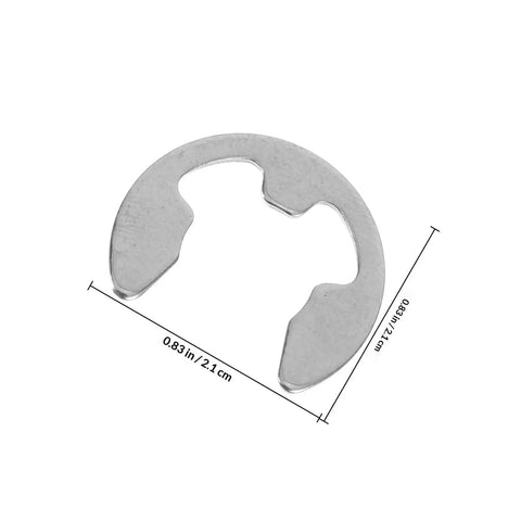 Super Cool M1.5 To M10 Stainless Steel External Retaining Rings Box Assortment For Your Mechanical Gigs And Engineering Projects With Secure Snap Clips That Hold Strong round stainless steel retaining ring, 0.83 in, used for machinery.