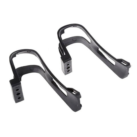 1 Set Half Toe Clip Pedals Strapless Universal Fit For Road Bike Mountain Bike And Exercise Bike Quick Tool Free Install