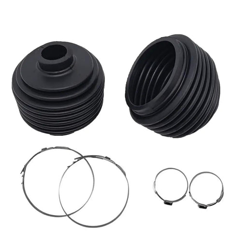 Intermediate Steering Shaft Coupler Boot For Easy Install Replacement Boot Kit For Steering Column Compatible With 19177403 19210226 84386512 Built Tough For Durable Smooth Steering And Quick Fit showcasing boot and clamps