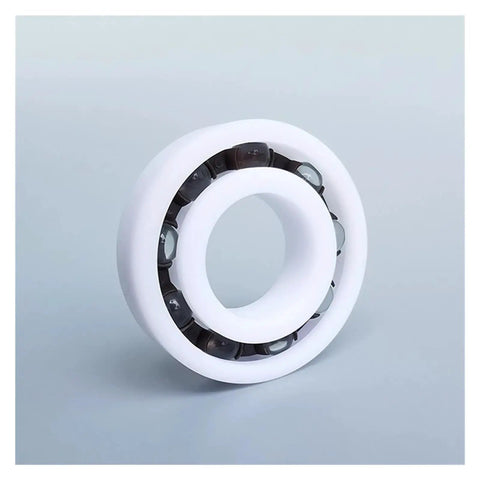 Heavy Duty 6207 Double Sealed Deep Groove Ball Bearing 35x72x17mm showcasing chrome steel design and smooth rotation function.