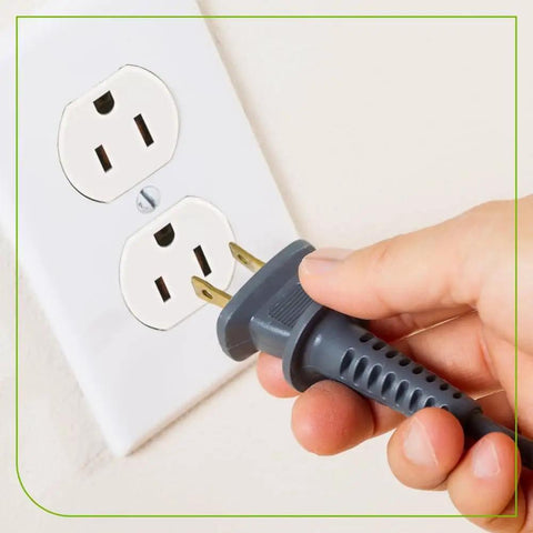 Commercial Grade Smooth Face Duplex Receptacle Built Tough For Heavy Duty Use 20 Amp 125 Volt Side Wire NEMA 5 20R 2 Pole 3 Wire Self Grounding CR020W White Back Wire Access Ready, shown installed on wall with plug insertion.