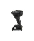 Side view of 18V Cordless Impact Driver With 1522 Inch Pounds Of Torque 3100 RPM And 3400 IPM Ultra Lightweight At 2.9 lbs