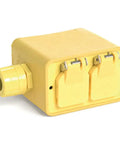 3085 Super Safeway Electrical Outlet Box With Dual Flip Lids Extended Depth Enclosure for Prewired Connections