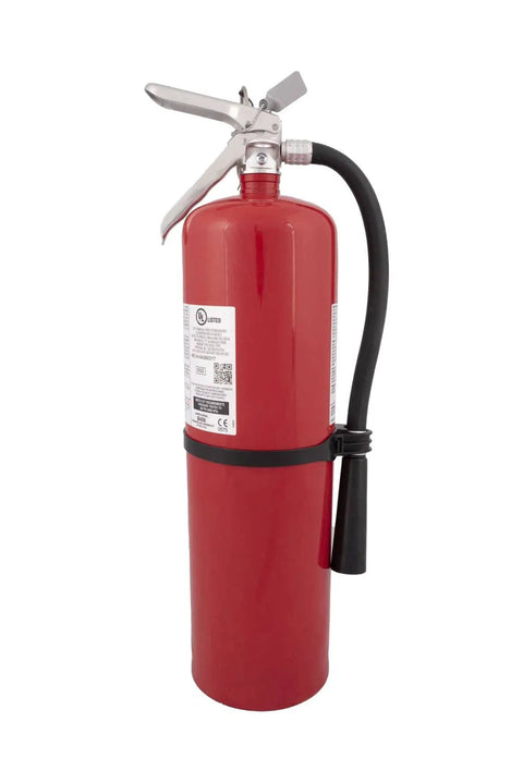 10 Lb ABC Dry Chemical Multi Purpose Fire Extinguisher With Wall Bracket UL Listed Marine Safe All Metal Valve Easy Service