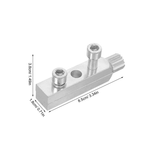 Rock Solid 2 Set Steel Tap Extractor Kit For Removing Broken Screws Bolts And Faucets Like A Pro To Fix Plumber Headaches Fast Without Wasting Time On Stubborn Threaded Damage At Home. 8.5cm steel extractor with dimensions