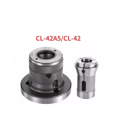 High Precision Cnc Lathe Chuck Seat With Cl-42A5 Spindle Sleeve And Slotting Cutter Arbors showing components from a top view.