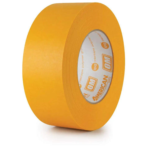 Orange Masking Tape 1.88 Inch By 60 Yard 24 Pack For Paint Jobs Auto Body And Composites Crepe Paper With Natural Rubber Adhesive