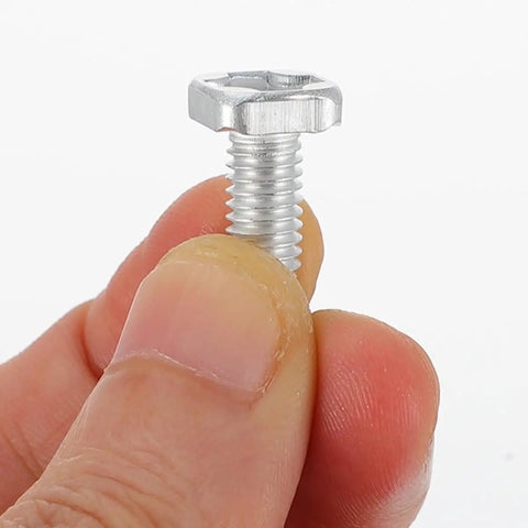 Aluminum Greenhouse Bolts And Nuts Kit 100 Sets Rust Proof Garden Hardware For Greenhouse Construction And Maintenance Multipurpose Screws And Fasteners For Aluminum Frame Greenhouses
